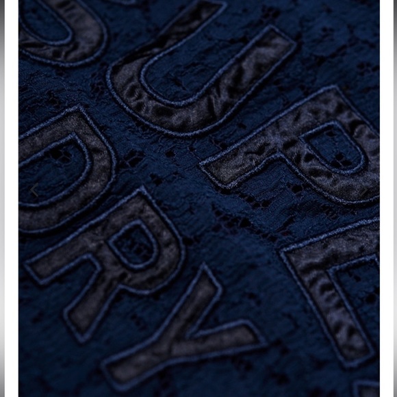 Super Dry  Rock Lace Long Sleeve Top - Picture 12 of 14